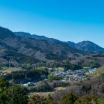 公園から眺める厚木市