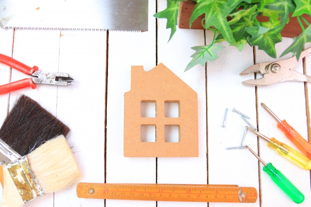 図面と家のDIYイメージ