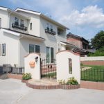 おしゃれな外構の住宅