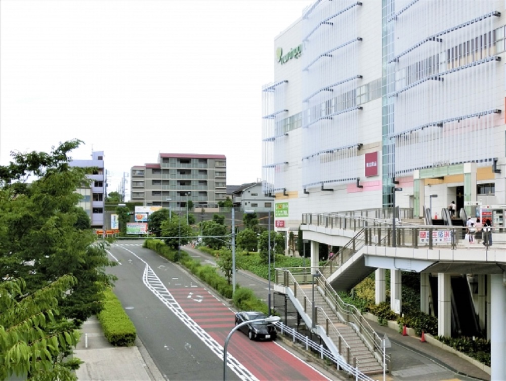 歩車分離された道路