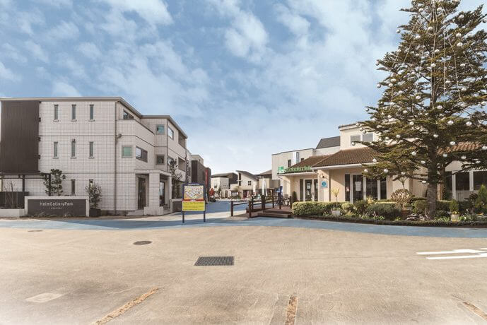 港北インター住宅公園の入り口